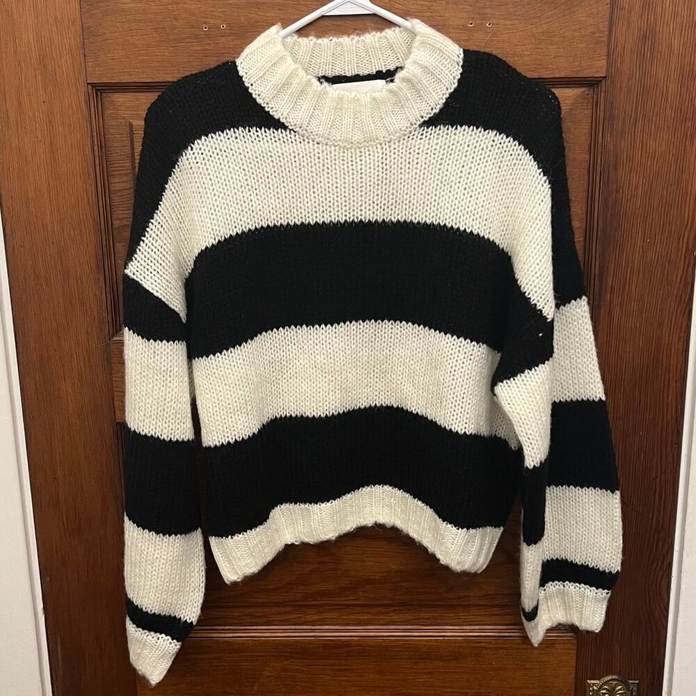 Rolla's Weekend Stripe Sweater Chunky Women's sz 6 - XS NWTs $139